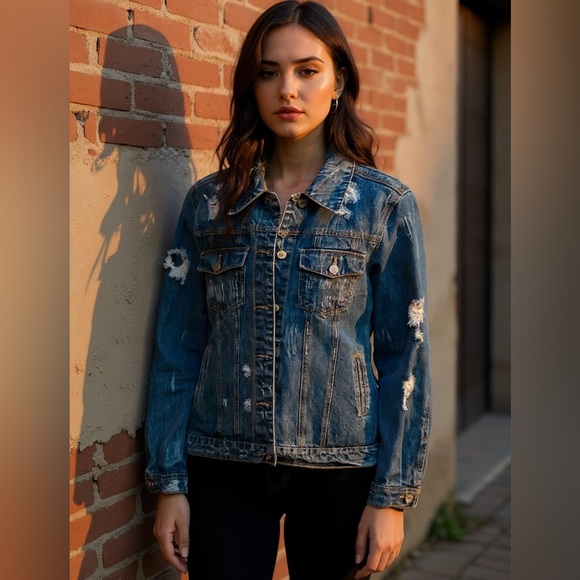 iris Jackets & Blazers - IRIS basic & contemporary denim jacket